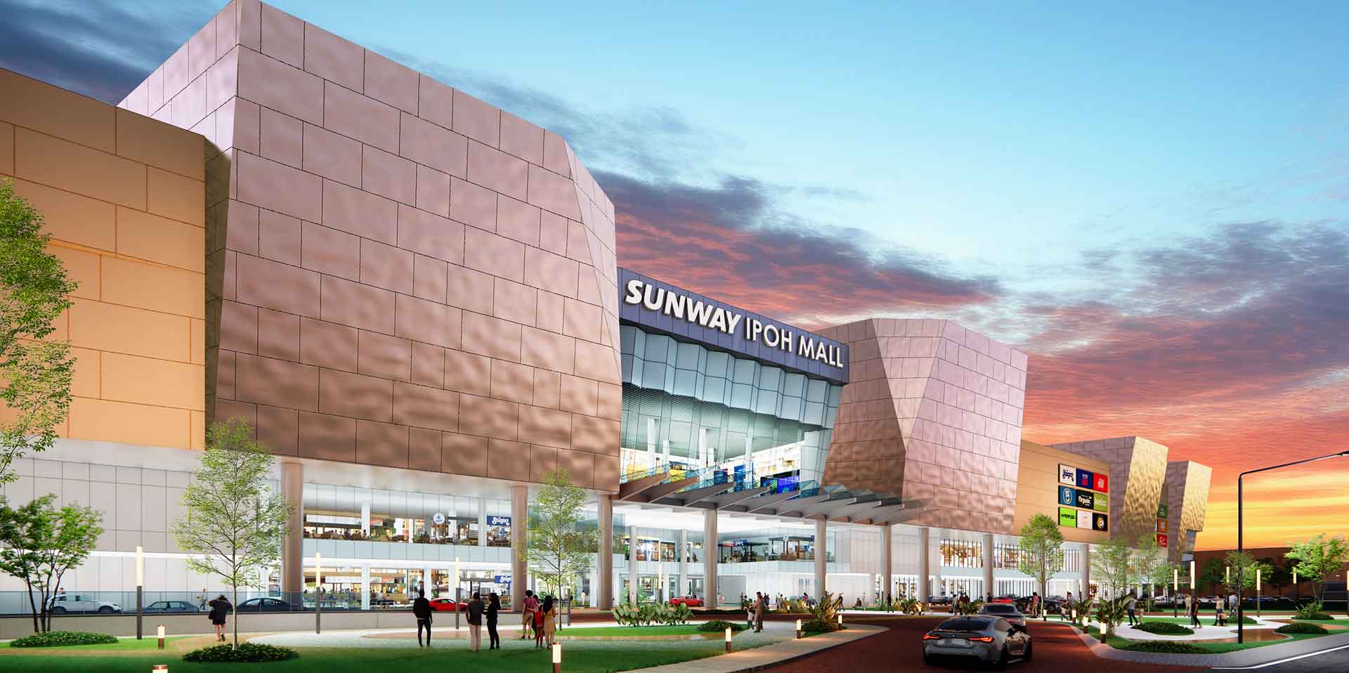 Sunway Ipoh City Mall's Banner