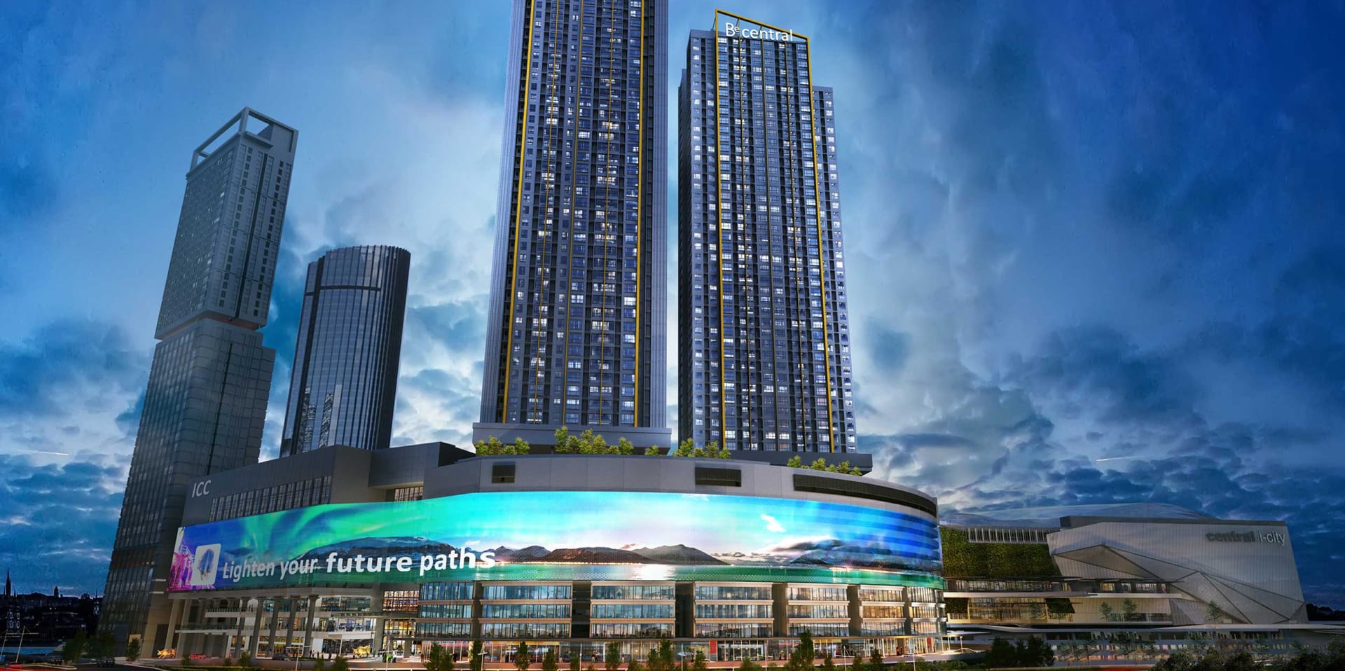 BeCentral@i-City's Banner