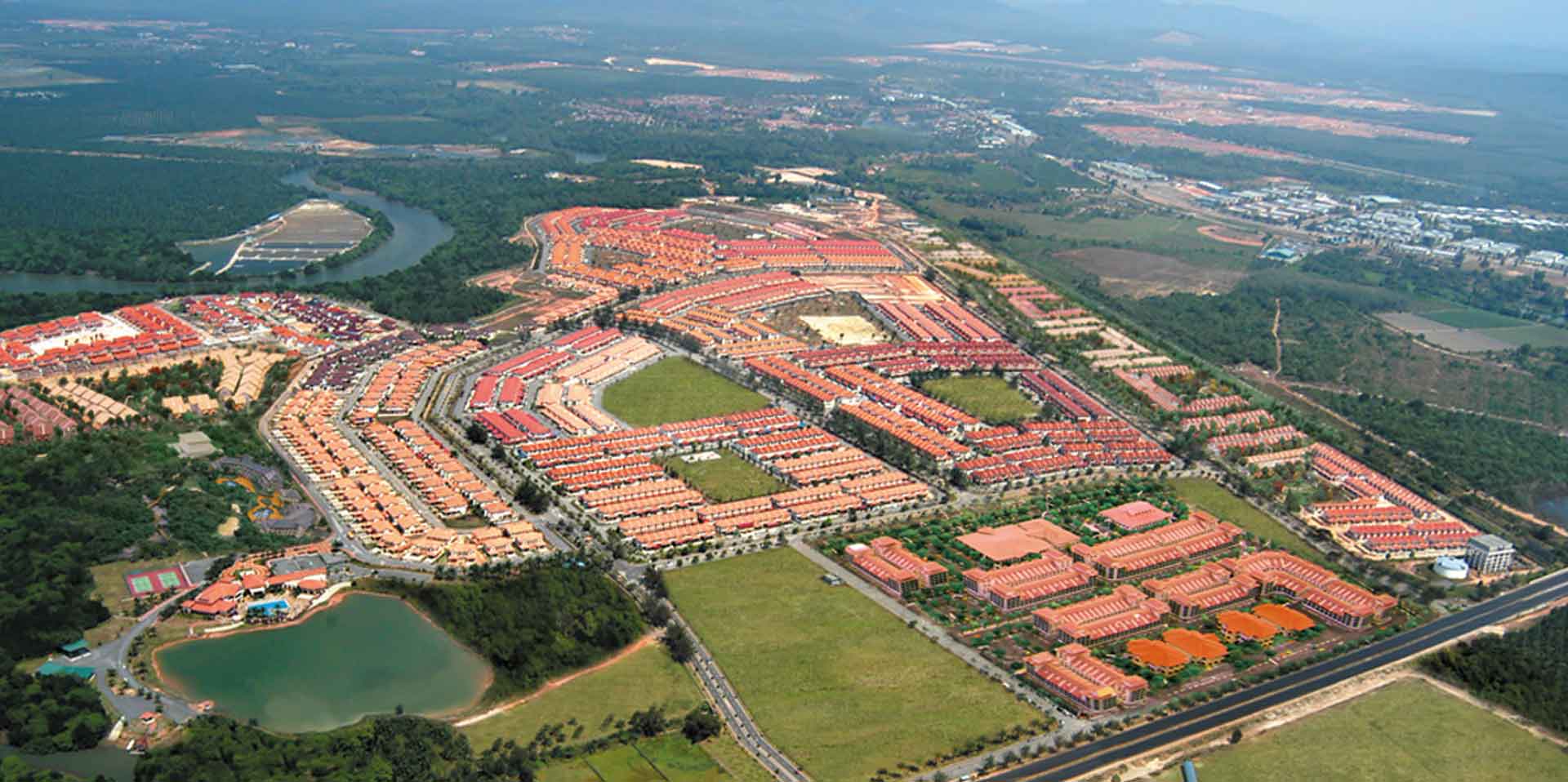 Bandar Laguna Merbok's Banner