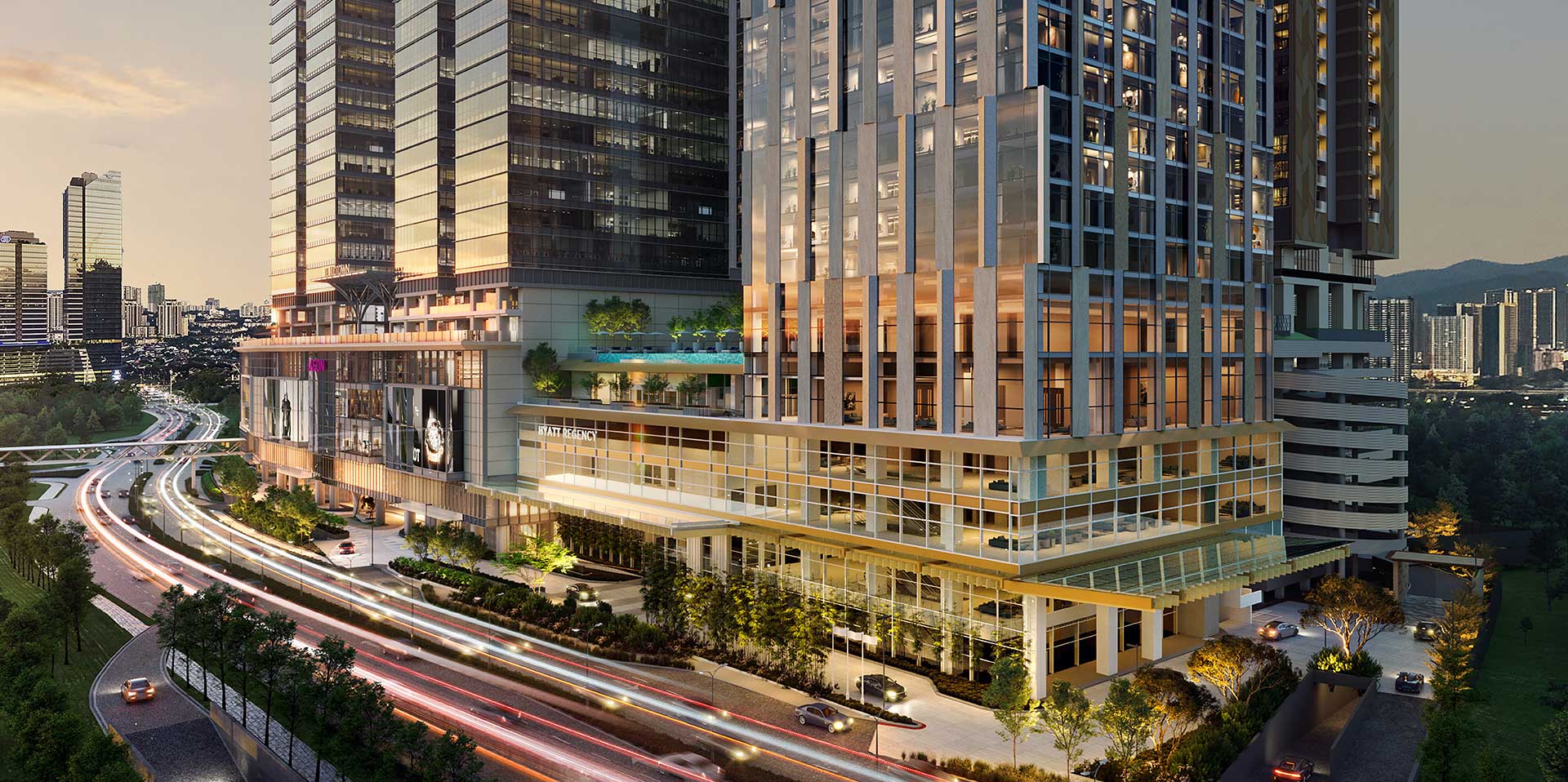 Hyatt Regency Kuala Lumpur's Banner