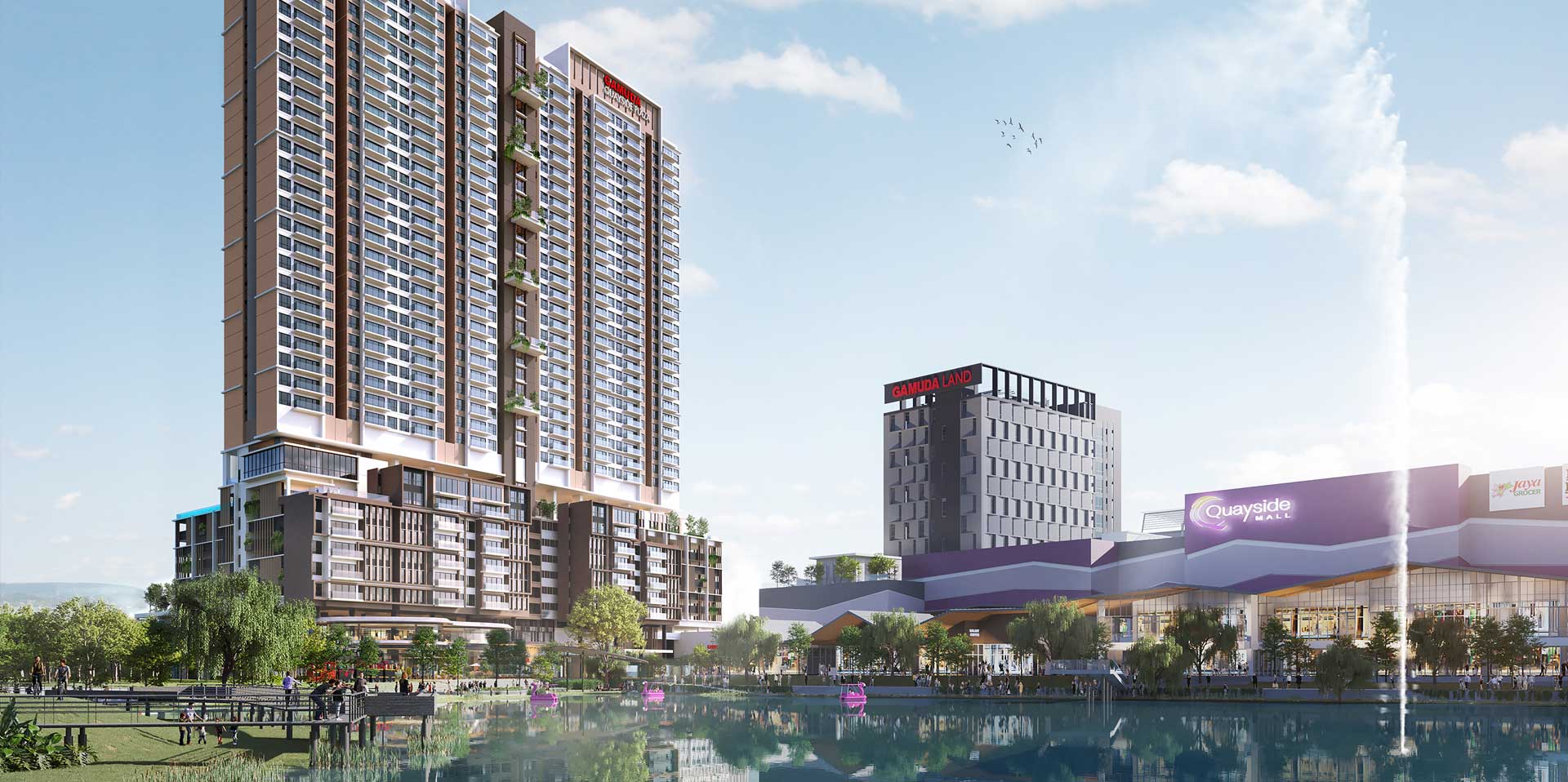 Quayside Plaza's Banner